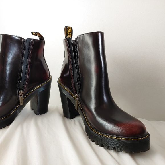 Dr. Martens Shoes - Dark cherry Dr Martens Magdalena sz9